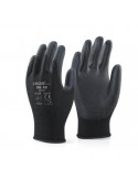 Gants de protection noirs pour travaux