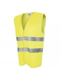 Gilet de sécurité réfléchissant jaune